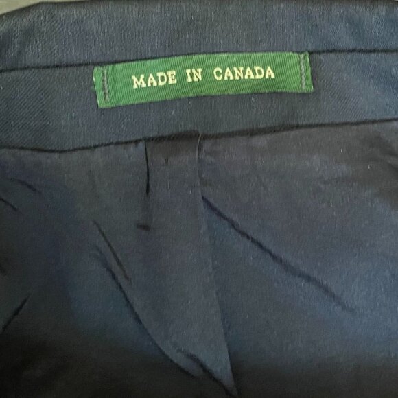 Lauren Ralph Lauren Mens Blazer Jacket 38R Black Wool 2-Button Single Breasted - Picture 10 of 16